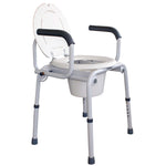 Commode Chair Drop Arm Static | Bathroom Aids