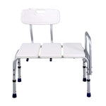 Transfer Bench for Shower or Bath with Backrest | Bathroom Aids