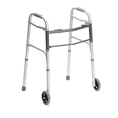Walking Frame with Wheels PULPIT Aluminium | Walking Aids