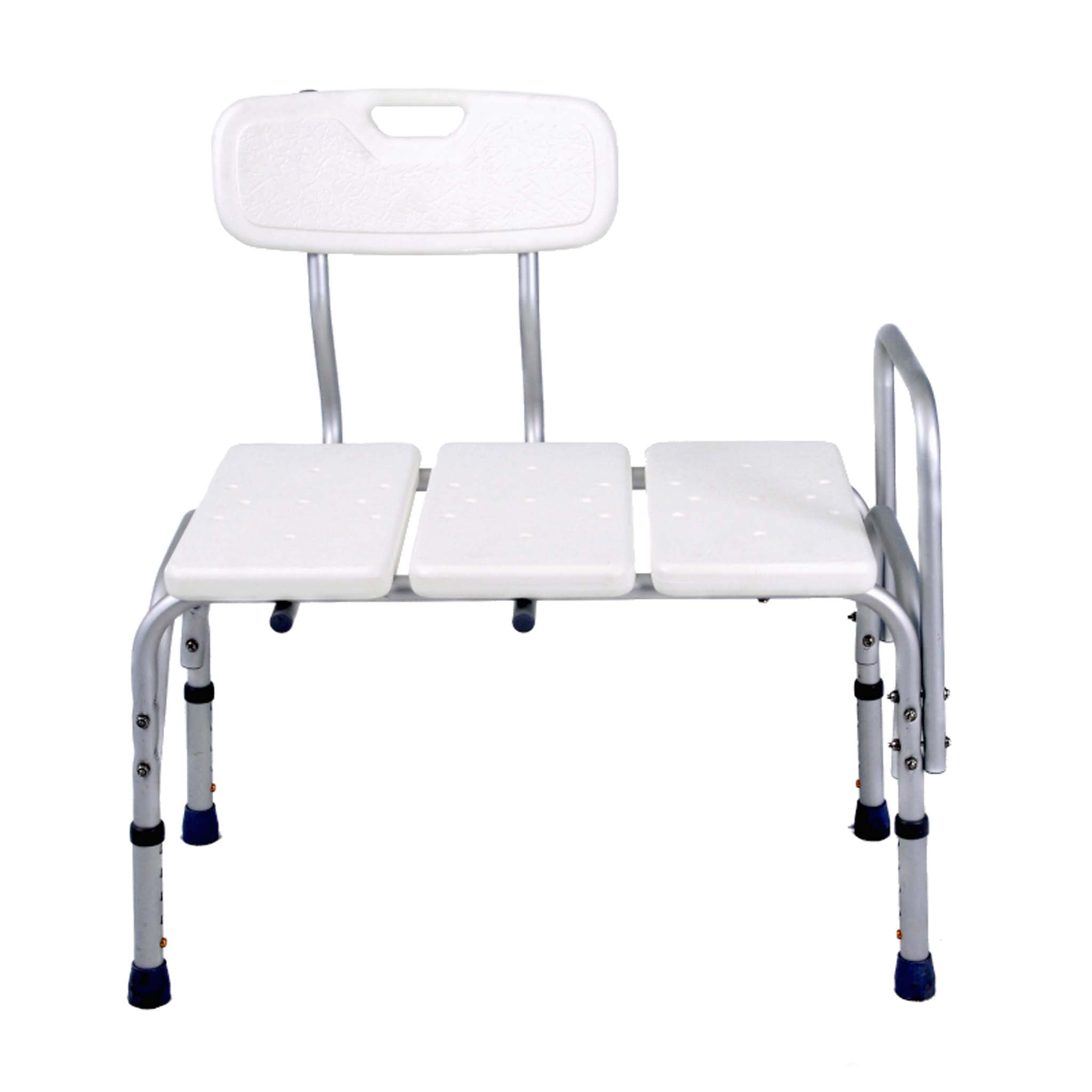 Transfer Bench for Shower or Bath with Backrest Bathroom Aids