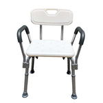 Shower Chair With Back & Armrests | Bathroom Aids